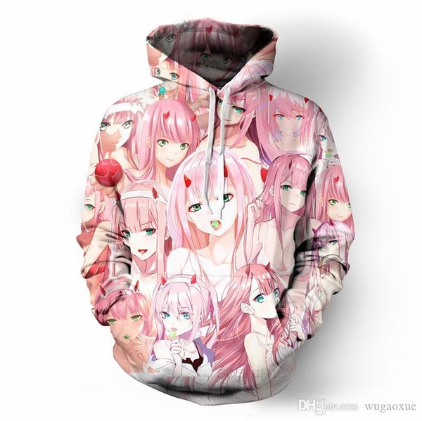 soshirl darling zero two hoodies hipster anime killer hoody pink girls face kawaii cute elite driver pullovers, Black
soshirl darling zero two hoodies hipster anime killer hoody pink girls face kawaii cute elite driver pullovers, Black