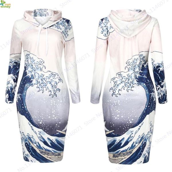 3d the great wave off kanaga hoodie dress pullover long sleeves winter women sweatshirt dress knee-length hooded tennis dresses, Red;white
3d the great wave off kanaga hoodie dress pullover long sleeves winter women sweatshirt dress knee-length hooded tennis dresses, Red;white