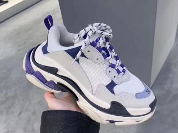 fashion luxury designer women shoes dad shoes triple s 17fw sneakers for men women spring chaussures navy blue orange daddy cs1, Black
fashion luxury designer women shoes dad shoes triple s 17fw sneakers for men women spring chaussures navy blue orange daddy cs1, Black