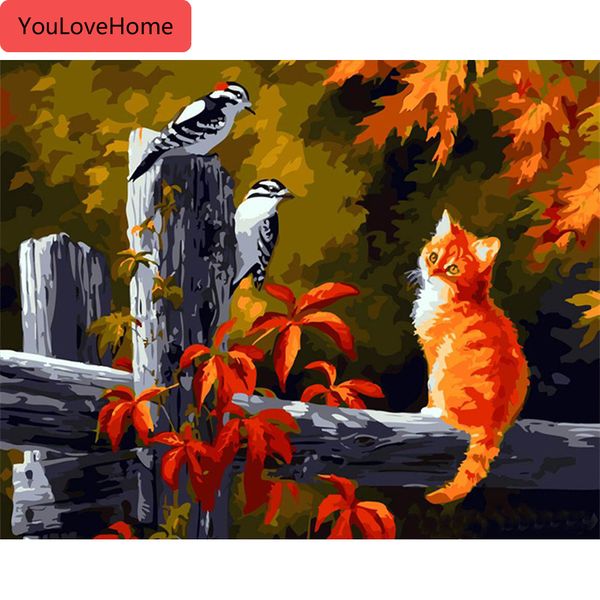 painting by numbers animal kits drawing canvas handpainted cat picture diy art home decoration gift animals art picture canvas painting art
painting by numbers animal kits drawing canvas handpainted cat picture diy art home decoration gift animals art picture canvas painting art