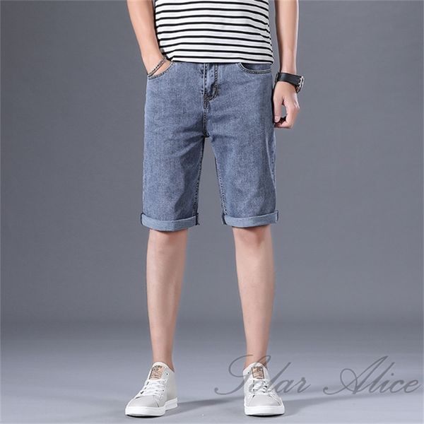 men's jeans 2021 summer straight knee length denim shorts high-end loose elastic casual light blue grey
men's jeans 2021 summer straight knee length denim shorts high-end loose elastic casual light blue grey