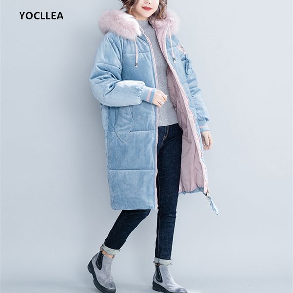 new long autumn winter coat women warm add cotton thick gold velvet parkas femme art style long sleeve hooded parkas mujer, Black
new long autumn winter coat women warm add cotton thick gold velvet parkas femme art style long sleeve hooded parkas mujer, Black
