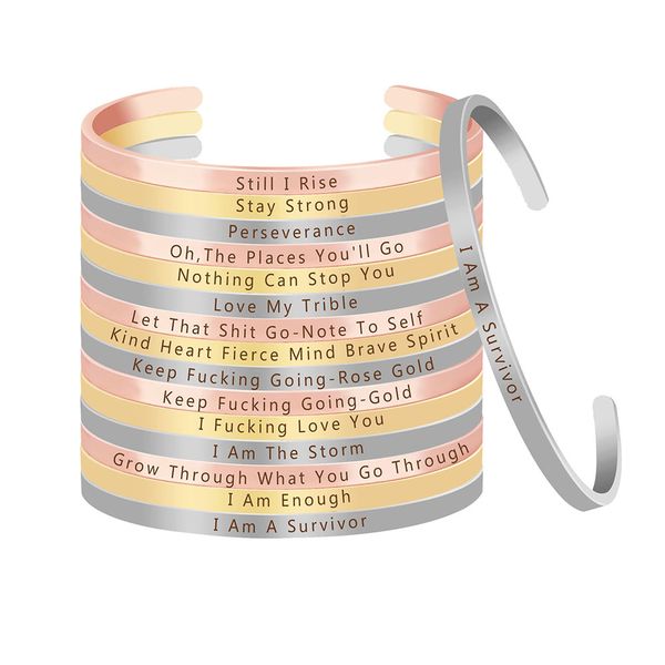 letter quote hand stamped cuff bangle mantra bracelet men women personality charm gift oh,the places you'll go, Black
letter quote hand stamped cuff bangle mantra bracelet men women personality charm gift oh,the places you'll go, Black