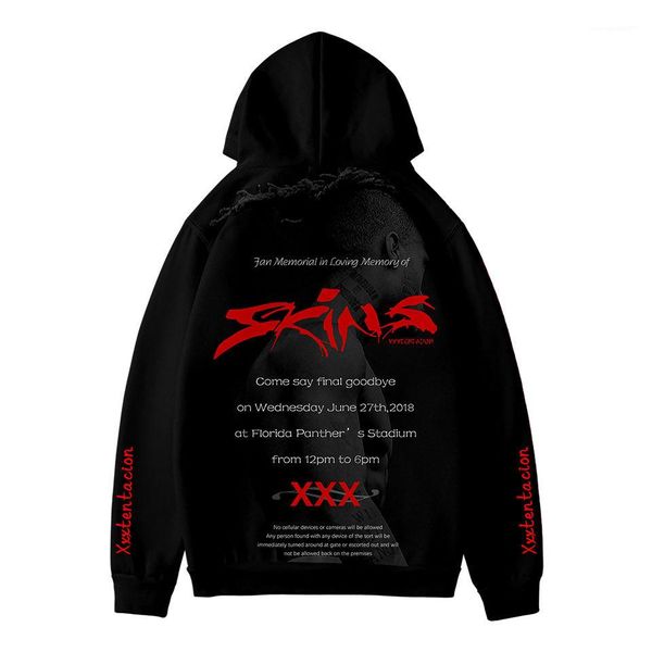 men hoodies spring hooded casual hiphop rap xxxtentacion sweatshirts rip bad vibers, Black
men hoodies spring hooded casual hiphop rap xxxtentacion sweatshirts rip bad vibers, Black