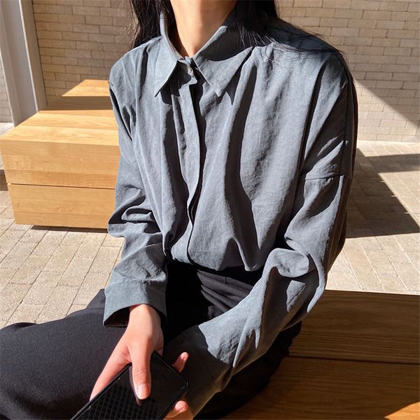 hzirip gray full sleeves solid basic brief all match vintage new 2020 feminine stylish elegance chic office lady blouses, White
hzirip gray full sleeves solid basic brief all match vintage new 2020 feminine stylish elegance chic office lady blouses, White