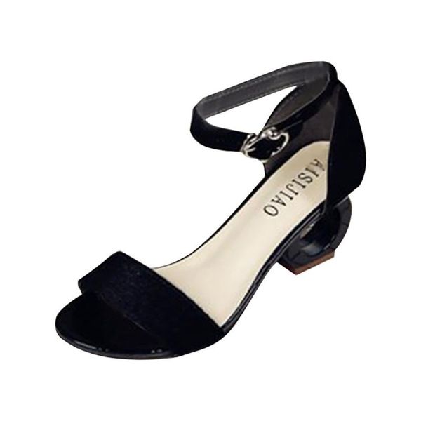 vogue special heel open toe shoes button fashion fish mouth summer women sandals buckle fretwork heels flock sandals june 5, Black
vogue special heel open toe shoes button fashion fish mouth summer women sandals buckle fretwork heels flock sandals june 5, Black