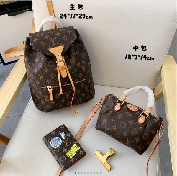2020 ladies new wild handbag wallet three-piece messenger bag ladies simple wild exquisite women's new shoulder bag
2020 ladies new wild handbag wallet three-piece messenger bag ladies simple wild exquisite women's new shoulder bag