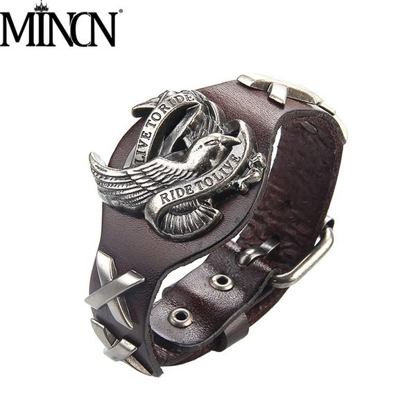 men's bracelet jewelry stainless steel bracelet eather minimalism couple studded fashion, Black
men's bracelet jewelry stainless steel bracelet eather minimalism couple studded fashion, Black