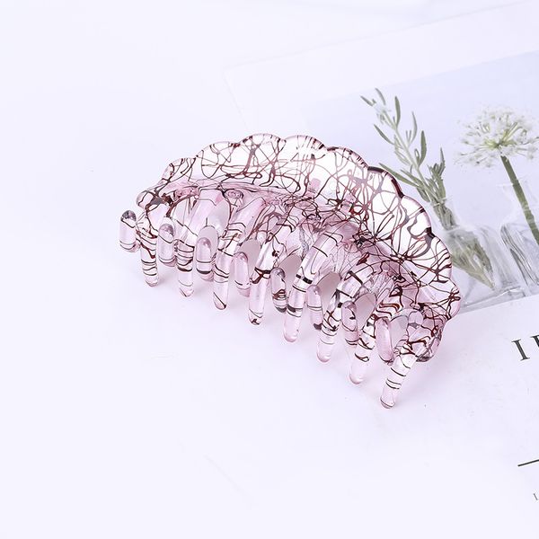 9.5cm crabs for hair transparent plastic hair claw clips reverse wire drawing thickness clips accessories ponytail hairpin
9.5cm crabs for hair transparent plastic hair claw clips reverse wire drawing thickness clips accessories ponytail hairpin