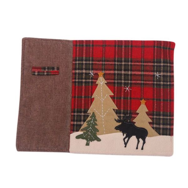 christmas tableware mat plaid holiday table placemats dinner mat dinnerware decoration
christmas tableware mat plaid holiday table placemats dinner mat dinnerware decoration