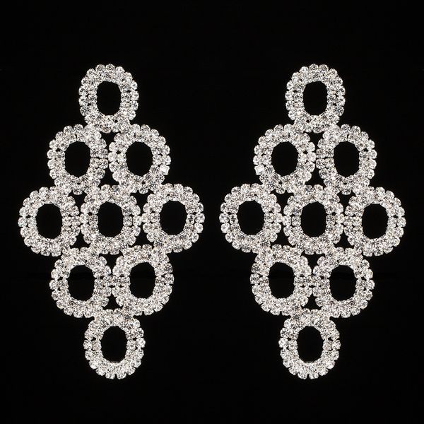 full bore ear nail earrings woman luxurious exaggeration eardrop long fund rhinestone crystal zirconium stone circle atmosphere, Golden
full bore ear nail earrings woman luxurious exaggeration eardrop long fund rhinestone crystal zirconium stone circle atmosphere, Golden