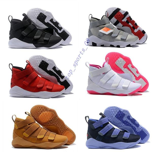 2019 james soldier xi 11 navy blue men basketball shoes lebron black white sports sneakers size us 7-12
2019 james soldier xi 11 navy blue men basketball shoes lebron black white sports sneakers size us 7-12
