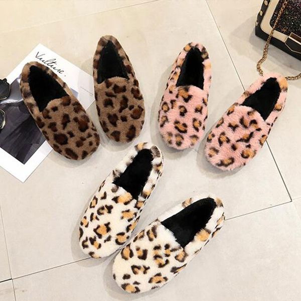 new arrivel fur shoes women's low round head flat leopard plus velvet cotton shoes winter home wear size 35-40, Black
new arrivel fur shoes women's low round head flat leopard plus velvet cotton shoes winter home wear size 35-40, Black