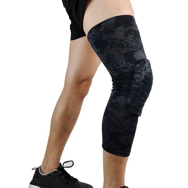 professional basketball knee pads comfortable sports safety knee calf leg sleeve honeycomb pad guard protective kneepad new, Black;gray
professional basketball knee pads comfortable sports safety knee calf leg sleeve honeycomb pad guard protective kneepad new, Black;gray