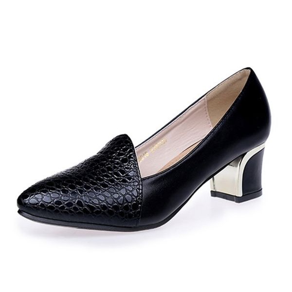 women's classic shallow mouth high heels shoes women white wedding shoes thick high heels fashion party pumps footwear, Black
women's classic shallow mouth high heels shoes women white wedding shoes thick high heels fashion party pumps footwear, Black