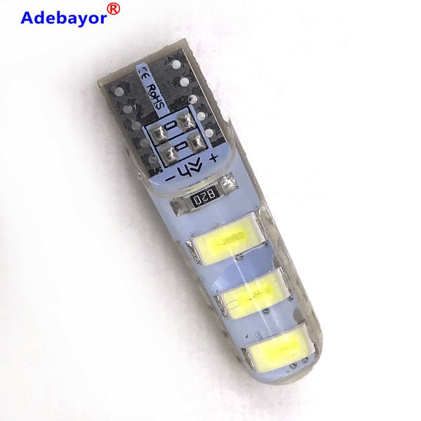 30pcs wholesale t10 silicone case 6 smd 5630 led car dome light w5w 194 6led 6smd 5730 led wedge lamp parking bulb 12v 100x
30pcs wholesale t10 silicone case 6 smd 5630 led car dome light w5w 194 6led 6smd 5730 led wedge lamp parking bulb 12v 100x