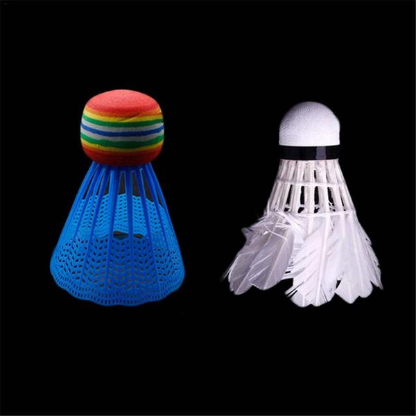 selling 10pcs eva badminton rainbow ball head transparent barrel nylon badminton outdoor sports accessories
selling 10pcs eva badminton rainbow ball head transparent barrel nylon badminton outdoor sports accessories