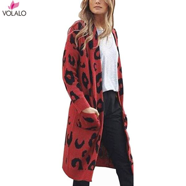 22019 spring winter leopard print women loose cardigan outerwear casual knitted long coat sweater cardigan female wool sweaters, White;black
22019 spring winter leopard print women loose cardigan outerwear casual knitted long coat sweater cardigan female wool sweaters, White;black