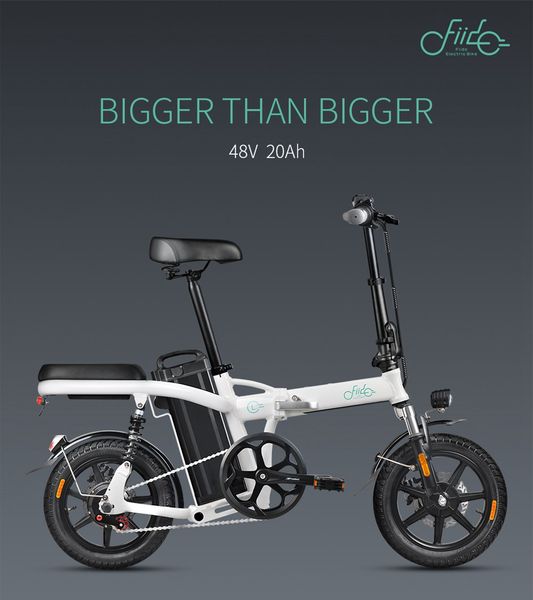 fiido l2 folding electric moped bike city bike commuter bike max 25kmh three riding modes 20ah lithium battery 14 inch tire - dark gray, Silver;blue
fiido l2 folding electric moped bike city bike commuter bike max 25kmh three riding modes 20ah lithium battery 14 inch tire - dark gray, Silver;blue