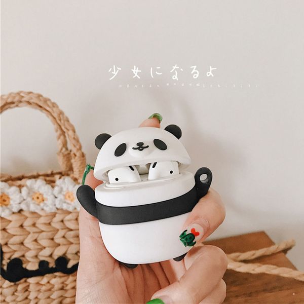 for airpod 2 case 3d panda cartoon soft silicone wireless earphone cases for apple airpods case cute cover funda
for airpod 2 case 3d panda cartoon soft silicone wireless earphone cases for apple airpods case cute cover funda