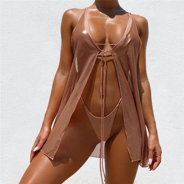 bikinis set 3 pieces swimsuit mesh cover up female transparent swim suit micro brazilian bikini 2021 swimwear women bathing beach
bikinis set 3 pieces swimsuit mesh cover up female transparent swim suit micro brazilian bikini 2021 swimwear women bathing beach