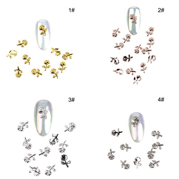 nziquan 50 pcs/bag hollow 3d nail decoration stickers metal flower shape charm alloy nail decoration ladies diy accessories, Silver;gold
nziquan 50 pcs/bag hollow 3d nail decoration stickers metal flower shape charm alloy nail decoration ladies diy accessories, Silver;gold