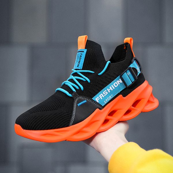 fashion men casual shoes blade sneakers mesh breathable male sneakers shockproof trainers outdoor jogging shoes tenis masculino, Black
fashion men casual shoes blade sneakers mesh breathable male sneakers shockproof trainers outdoor jogging shoes tenis masculino, Black