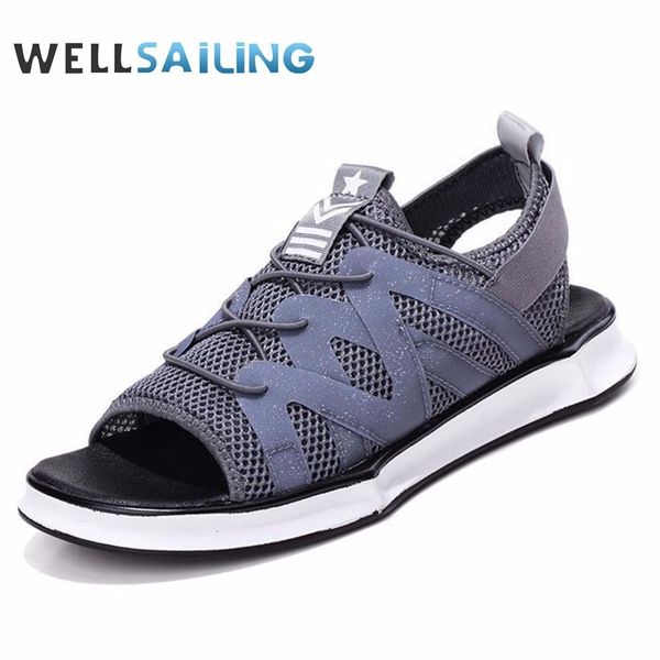 new men's summer sandals quality split leather shoes for male lace-up beach men black sandals size 38-44 8669m
new men's summer sandals quality split leather shoes for male lace-up beach men black sandals size 38-44 8669m