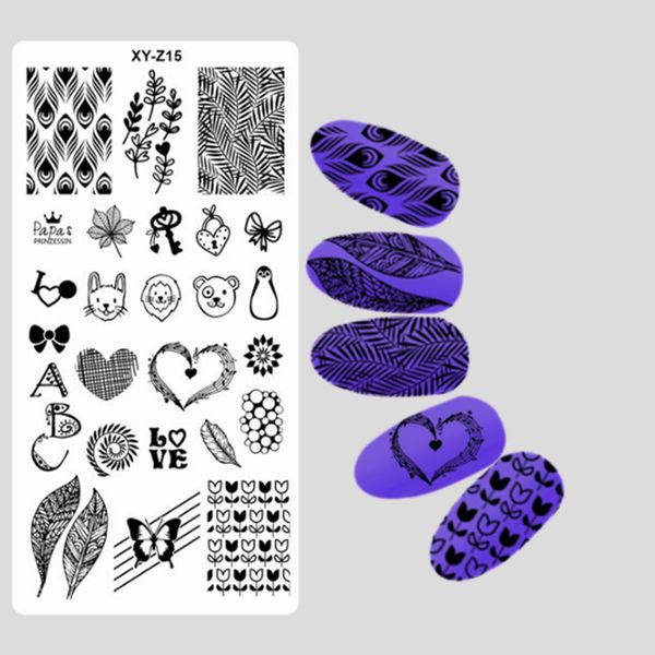 1 set 32 pcs nail stamping plate nail beauty 3d diy pattern rectangle template manicure nail art plate, White
1 set 32 pcs nail stamping plate nail beauty 3d diy pattern rectangle template manicure nail art plate, White