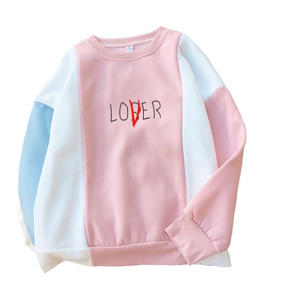 kpop it loser sweatshirt women the losers club hoodie casual loser club sweatshirts lover hoodies contrast color jumpers, Black
kpop it loser sweatshirt women the losers club hoodie casual loser club sweatshirts lover hoodies contrast color jumpers, Black