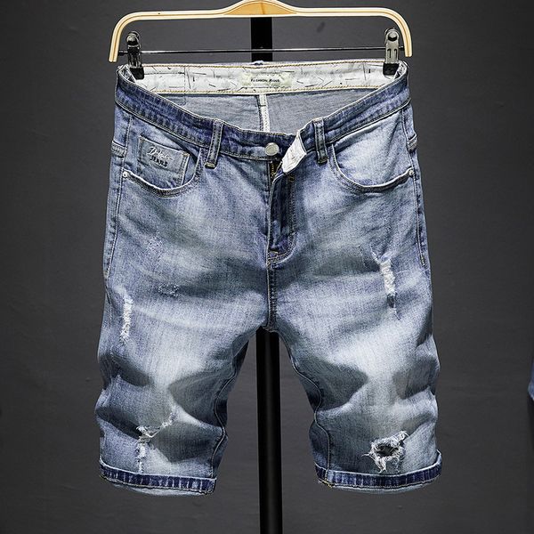 mens designer jeans shorts leisure sports five-legged fashion loose straight pants, Blue
mens designer jeans shorts leisure sports five-legged fashion loose straight pants, Blue