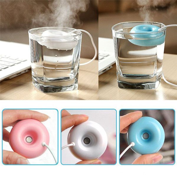 Bbay Protector Home Office Mini Usb Donuts Humidifier Air Fresher Floats Ultrasonic Mist St