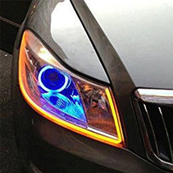 led car light semiconductor 45cm single color turning lights daytime running light soft plastic car white + yellow
led car light semiconductor 45cm single color turning lights daytime running light soft plastic car white + yellow
