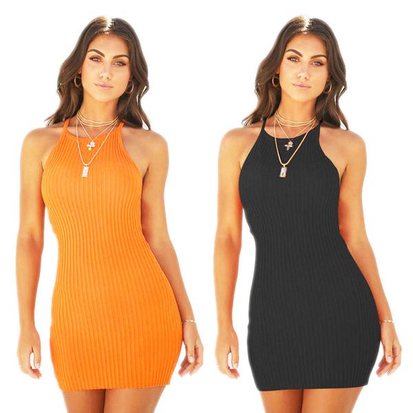 Women Sexy Club Backless Spaghetti Strap Summer Dress Cotton Ladies Elastic Bodycon Black Yellow Party Mini Dresses
Women Sexy Club Backless Spaghetti Strap Summer Dress Cotton Ladies Elastic Bodycon Black Yellow Party Mini Dresses