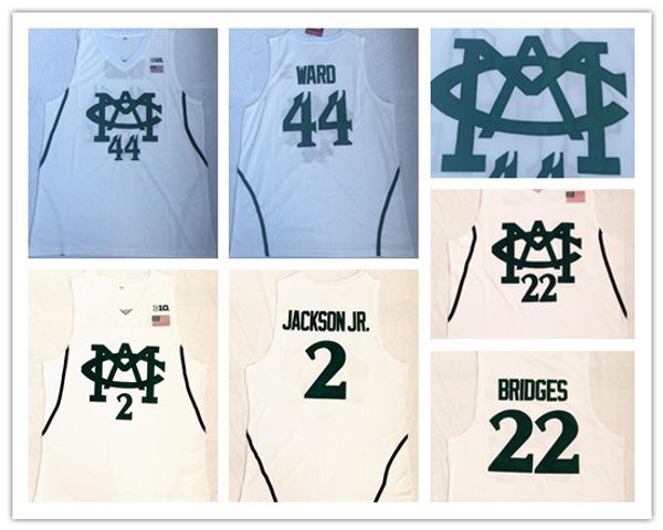 men michigan state spartans nick ward college jersey 2 jaren jackson jr. 22 miles bridges white university shirt basketball jersey, Black
men michigan state spartans nick ward college jersey 2 jaren jackson jr. 22 miles bridges white university shirt basketball jersey, Black