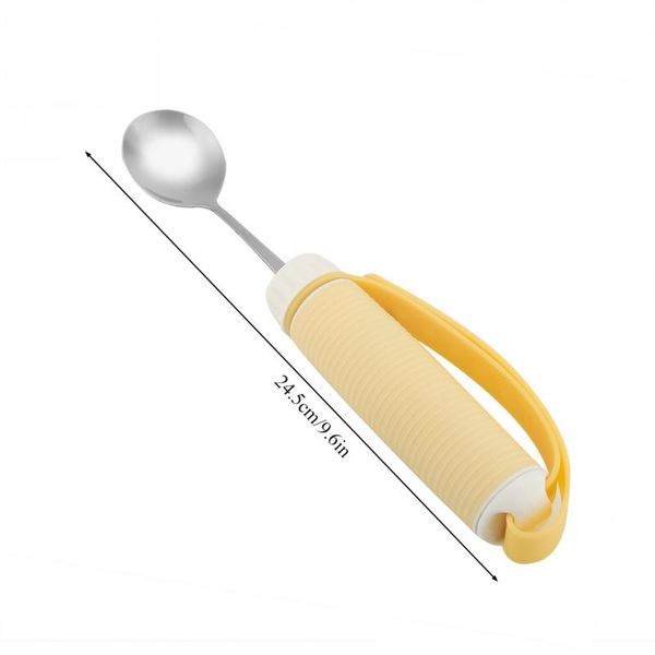 flexible stainless steel spoon fork adjustable strap 360 degree rotated eating aids utensils for arthritis people children
flexible stainless steel spoon fork adjustable strap 360 degree rotated eating aids utensils for arthritis people children