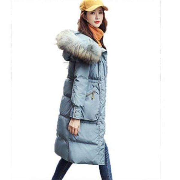 women 2019 winter large real fur collar hooded whiteduck down jacket female thicken warm puffer down jacket chaqueta mujer z17, Black
women 2019 winter large real fur collar hooded whiteduck down jacket female thicken warm puffer down jacket chaqueta mujer z17, Black