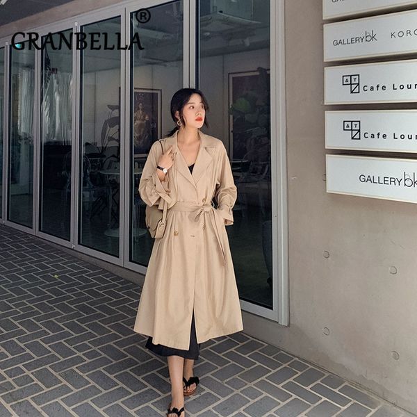 temperament thin elegant solid color turn down collar windbreaker coat with belt washed female casual office lady outwear, Tan;black
temperament thin elegant solid color turn down collar windbreaker coat with belt washed female casual office lady outwear, Tan;black