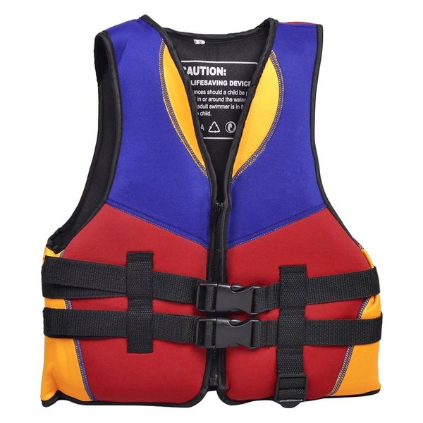 red blue orange water sports swimming life jacket vest size for children, White;black
red blue orange water sports swimming life jacket vest size for children, White;black