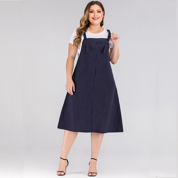 factory direct european and american large size womens foreign trade fat mm new four seasons all-match strap dress 112#, White;black
factory direct european and american large size womens foreign trade fat mm new four seasons all-match strap dress 112#, White;black
