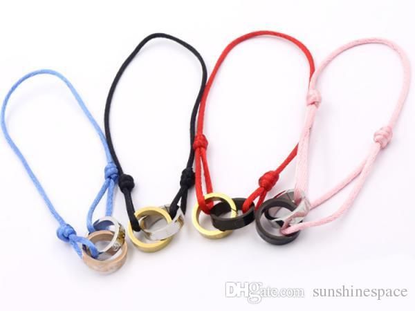 fashion brand women bangle handmade rope chain bracelet charm titanium stainless steel three circles carter, Golden;silver
fashion brand women bangle handmade rope chain bracelet charm titanium stainless steel three circles carter, Golden;silver