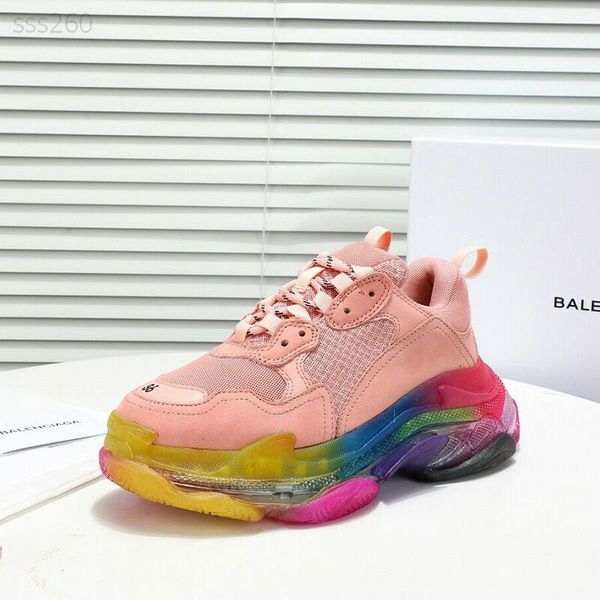 2019 new leisure for men shoes sports sneaker leisure mens womens black triple colour generous combination casual shoes 35-45