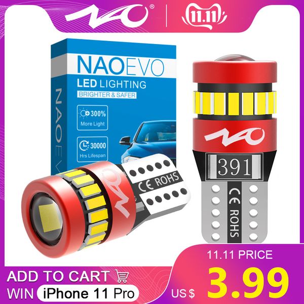 nao t10 led w5w 1.8w car side interior lights 12v super bright bulb 3030 3014 chips auto white 6000k parking marker dome lamps
nao t10 led w5w 1.8w car side interior lights 12v super bright bulb 3030 3014 chips auto white 6000k parking marker dome lamps