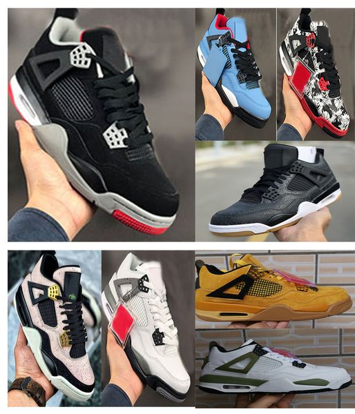 4s 2019 bred white cement cactus jack toro bravo basketball shoes men 4 tattoo fire red cool grey sneakers with box
4s 2019 bred white cement cactus jack toro bravo basketball shoes men 4 tattoo fire red cool grey sneakers with box
