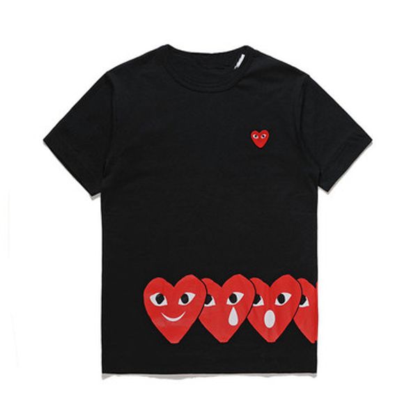 new lover cdg tshirts summer japanese heart justin bieber short-sleeved t-shirt with white blue eyes and big black heart for men women wear, Black;blue
new lover cdg tshirts summer japanese heart justin bieber short-sleeved t-shirt with white blue eyes and big black heart for men women wear, Black;blue