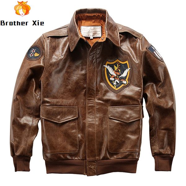 genuine leather bomber jacket men brown black motorcycle biker real leather jacket for male 2020 new r2951
genuine leather bomber jacket men brown black motorcycle biker real leather jacket for male 2020 new r2951