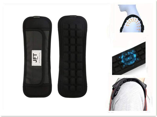 jft upgrade anti gravity 3d air cushion shoulder strap pad anti-seismic non-slip strong bonding massage reflective silver mark
jft upgrade anti gravity 3d air cushion shoulder strap pad anti-seismic non-slip strong bonding massage reflective silver mark
