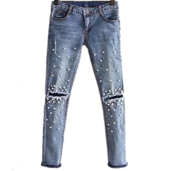 women stretch denim potlood casual slim fit klinknagel parel jeans summer broek taille cowboy k217, Blue
women stretch denim potlood casual slim fit klinknagel parel jeans summer broek taille cowboy k217, Blue