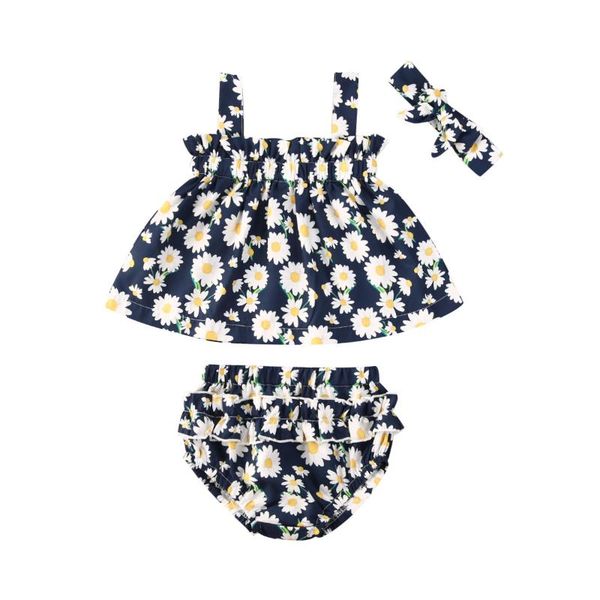 2020 summer baby girls fashion clothes small chrysanthemum suit + headscarf backless hanging shoulder set, White
2020 summer baby girls fashion clothes small chrysanthemum suit + headscarf backless hanging shoulder set, White