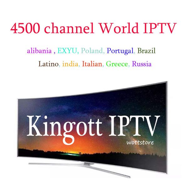 KING Iptv Subscription 4500 канал Европа Арабский Итальянский потоковый медиаплеер для Fire TV
KING Iptv Subscription 4500 канал Европа Арабский Итальянский потоковый медиаплеер для Fire TV